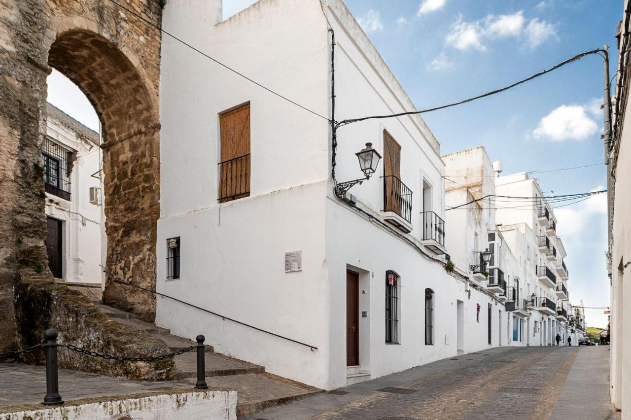 Rosa Lägenhet Vejer de la Frontera Exteriör bild